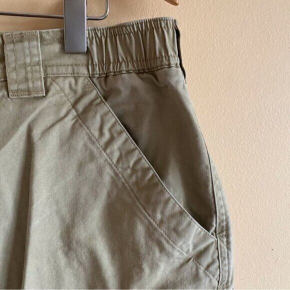 L.L. Bean Tropic-Weight Cargo Shorts Men 34 Tan Comfort Waist 100% Cotton Pcoket - Picture 4 of 12